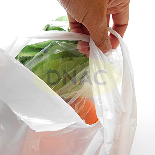 Sacola Plástica Ecológica Branca De Mercado, 43x55, Com 1.000un, Central Plast