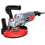 FANZWORK Betonschleifer Betonfräse Set mit Diamantschleiftopf und Absaughaube (2000W/180mm)