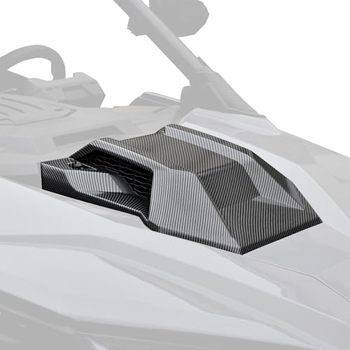 SAUTVS Carbon Fiber Pattern Turbo Hood Scoop for Polaris RZR PRO XP/PRO R/RZR Turbo R 2022-2024 Accessories