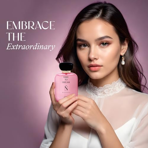 Image of NISARA Dare To Dream Perfume For Women 100 Ml, Girl Long Lasting Eau De Parfum, Edp Scent Spray, Fruity Floral Fragrance, With Jasmine, Musk, Vanilla & Amber Notes, Edp Scent For Women
