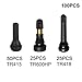 BETTERCLOUD 100 pcs Tire Valve Stem Assortment (TR413 50 pcs) (TR418 25 pcs) (TR600HP 25 pcs)