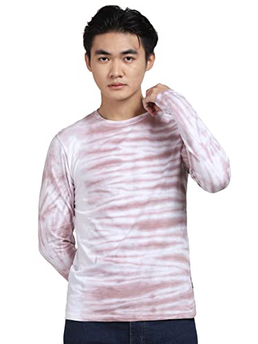 Image of Jack & Jones Men Cotton Printed Slim Fit Crew Neck T-Shirt