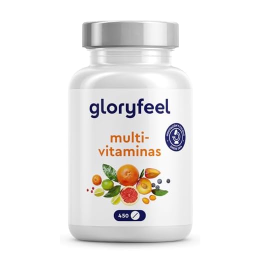 Multivitaminas y Minerales - 450 Comprimidos (Suministro para +1 año) - Todas las Vitaminas A,B,C,D3,E, Calcio, Zinc, Selenio – Multivitaminico Activo Completo para Hombre y Mujer