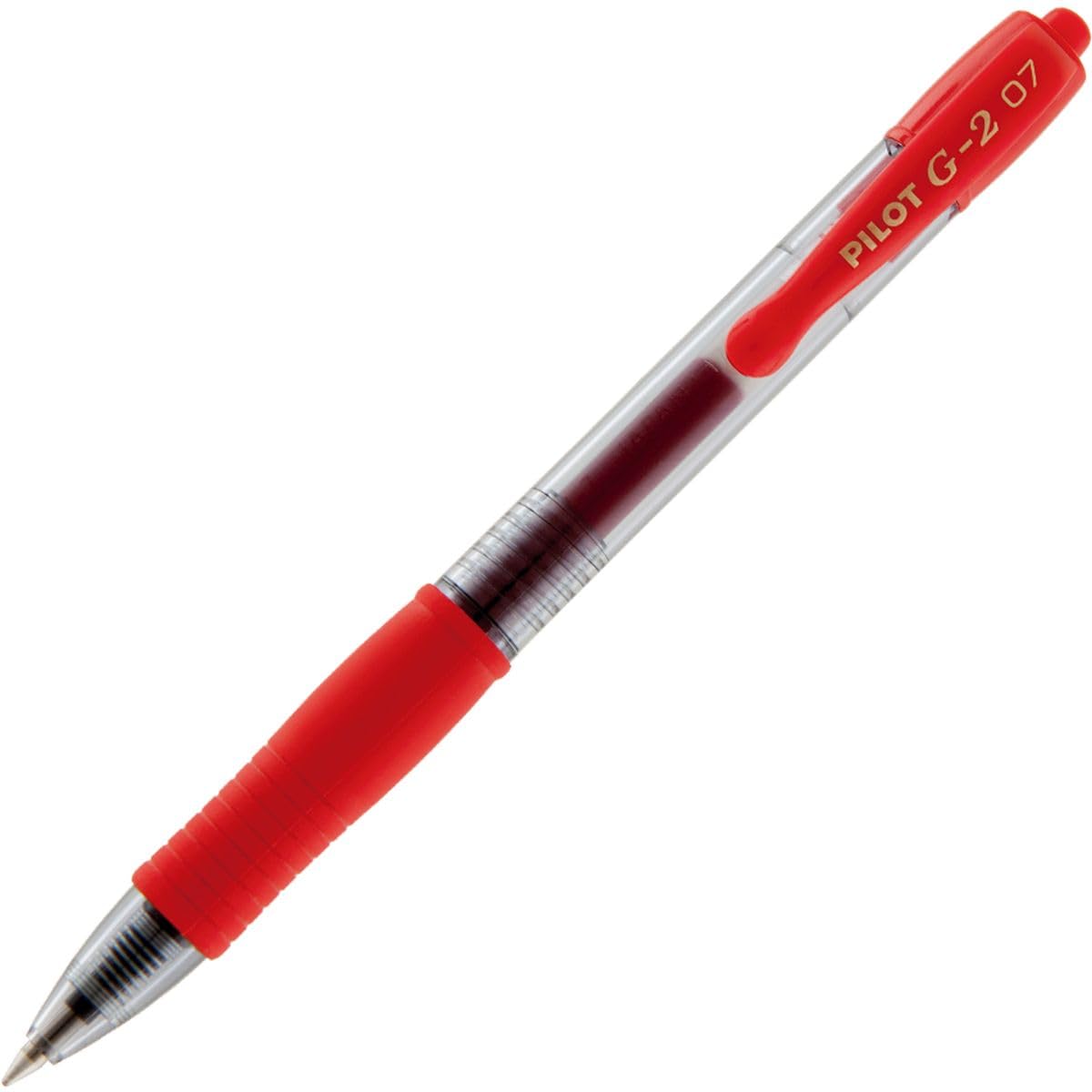 PILOT GEL INK PEN PEN RED G2