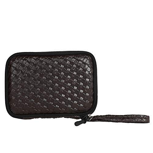 WOLFANO External Hard Drive Case for 2.5-Inch Hard Drive - Double Padded (Brown Cross)-image-49
