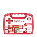 All-Purpose Portable Compact First Aid Kit for Minor Cuts, Scrapes, Sprains & Burns, Home, Car, Travel, Camping & Outdoor Emergency Kit, FSA/HSA Eligible, 160 Pieces