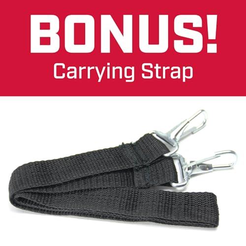 Chapin Made in The USA, 1244 2-Gallon Tri-Poxy Steel Tank Sprayer for Lawn, Home and Garden, Red