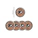 FOCO Philadelphia Flyers NHL 5 Pack Barrel Coasters