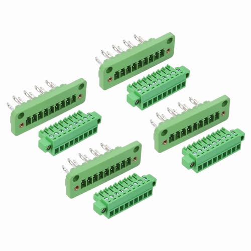 Bornier à vis 9 broches connecteur enfichable 3.81mm MECCANIXITY pour câble 28-16 AWG