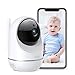 Produktbild WLAN Kamera Indoor, Victure Dualband 2.4Ghz und 5Ghz Wi-Fi, 1080P Überwachungskamera WLAN, Babyphone mit Kamera, Pan Tilt, 2-Wege-Audio, IR Nachtsicht-Weiß