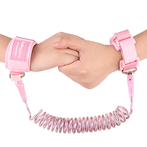 Braccialetto Di Sicurezza Anti-Smarrimento PandaEar Per Bambini - Guinzaglio Da Polso Regolabile Con Chiusura A Chiave, 1.4m