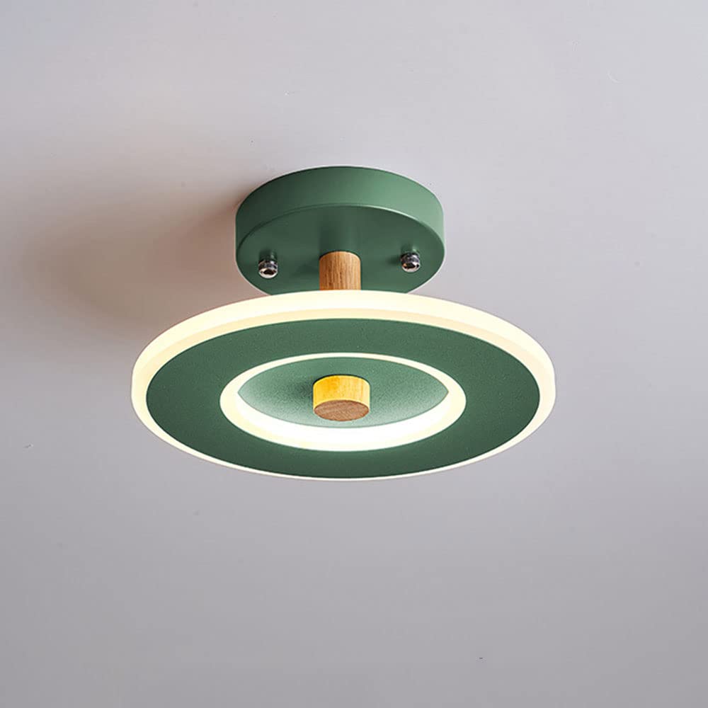 Three-Color Dimmable Ceiling Light Nordic Simple Ceiling Light Fixture Hotel Stores Hallway Ceiling Lighting Ultra Thin Round Ceiling