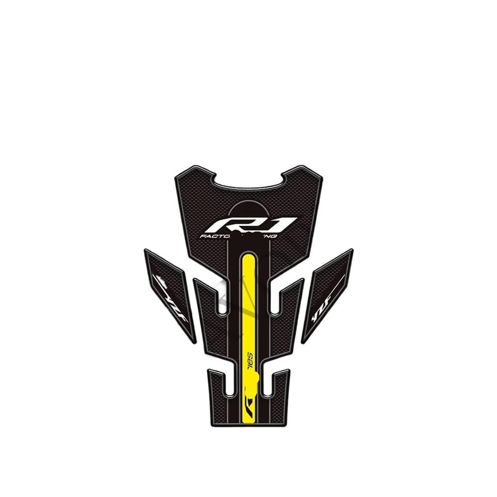 Emblème badge YZF-R1 en résine de qualité supérieure - 8