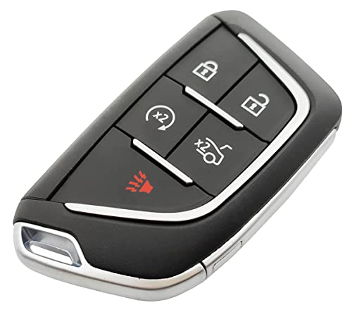 Coque de clé pour GMC Yukon et Chevy Suburban Tahoe 2021 2022 Boîtier Horande 5 boutons