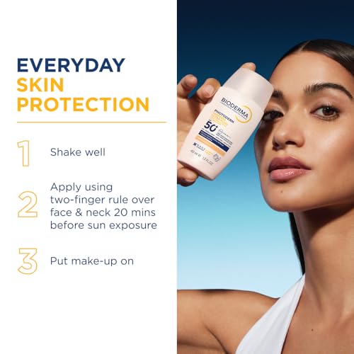 Image of Bioderma Photoderm XDefense Ultra-Fluid SPF 50+ Tinted Sunscreen I PA ++++ I In-Vivo tested