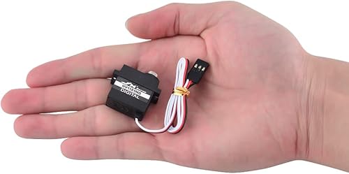 Miniatura 3 de JX PDI-HV1151MG 9.9 lbs Digital Metal Gear HV Micro Servo para RC Car