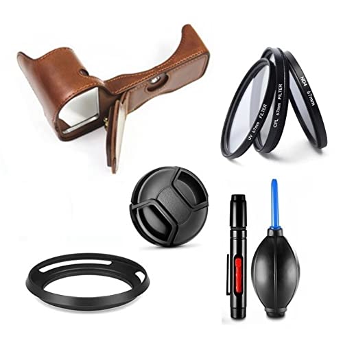 Set di accessori per fotocamera Nikon Z50 con obiettivo da 16 a 50 mm incluso custodia per base a metà corpo set di filtri UV CPL ND4 paraluce tappo per penna di pulizia pompa