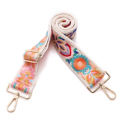 Image of S-Jacorry Purse Strap Replacement Crossbody Wide Shoulder Strap Adjustable Canvas Straps Handbag Strap Replacement Belts