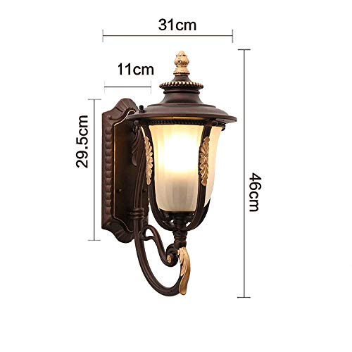 Lumière murale couloirs E27 lampe murale escaliers extérieurs - 6