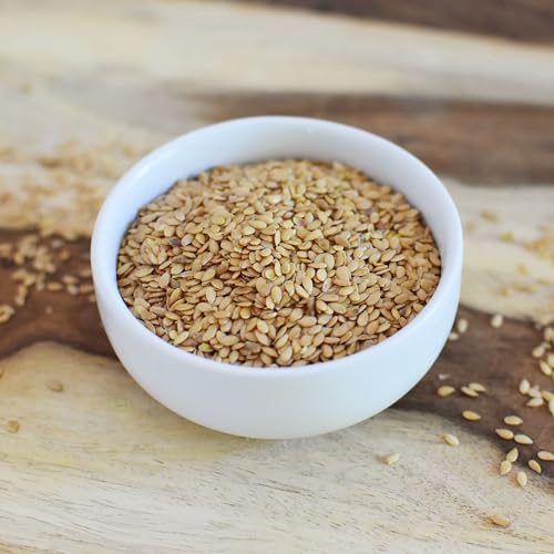Anthony's Organic Whole Golden Flaxseeds, 0.7 kg, Gluten Free, Non-GMO, Vegan