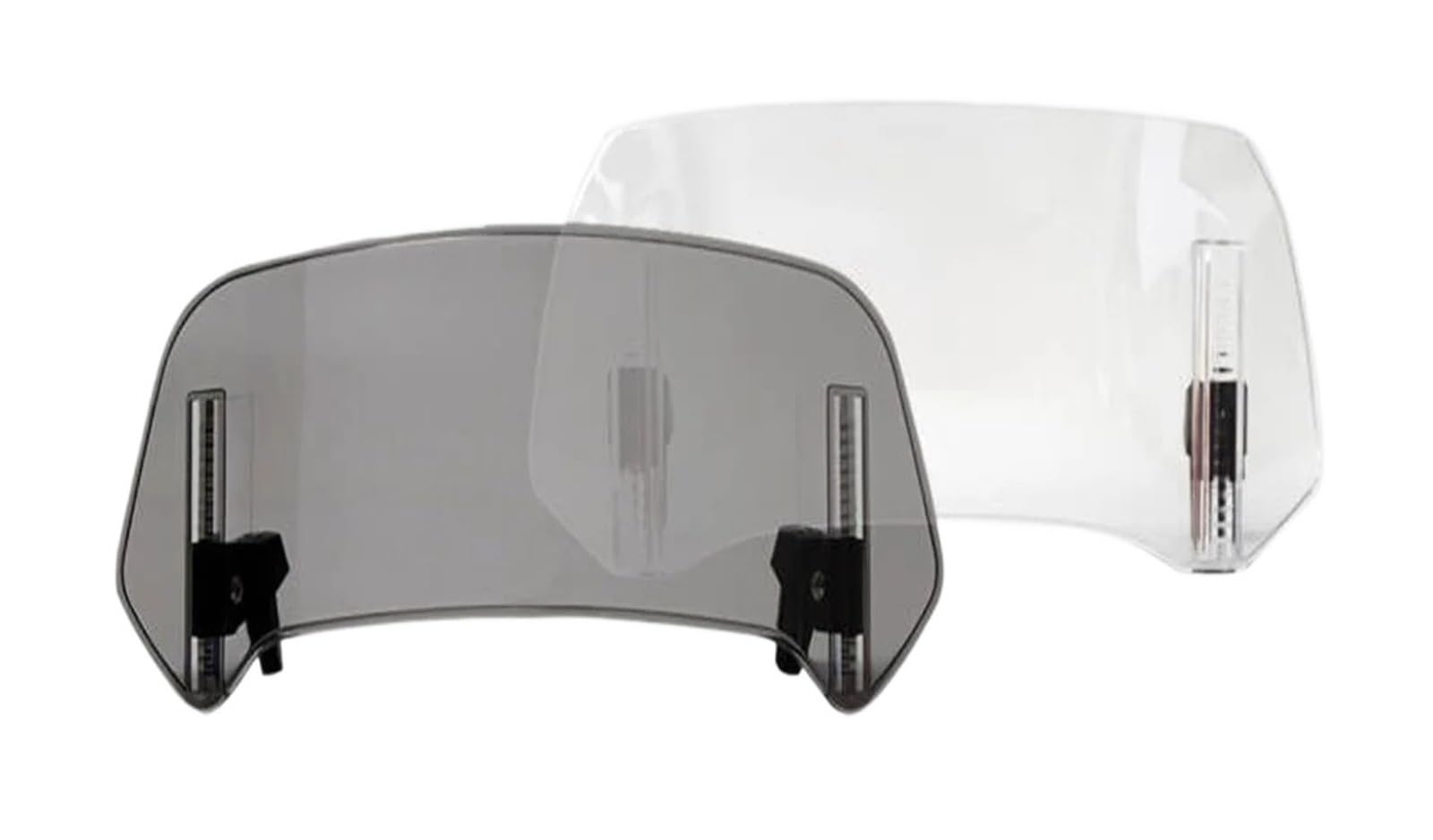 Motorrad Windschutzscheibe Windshield Universal-Motorrad-Windschutzscheibe, Verstellbarer Spoiler, Windschutzscheibe, geeignet für Motorrad-Ersatzteile, Motorräder, Windabweiser