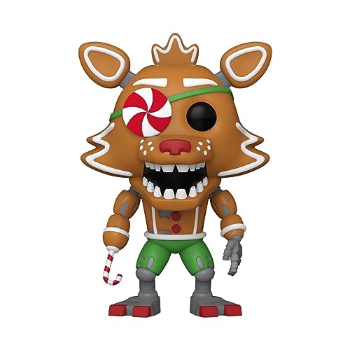 Funko Pop! Games: Five Nights At Freddy's (FNAF) - Gingerbread Foxy - Figura de Vinilo Coleccionable - Idea de Regalo- Mercancia Oficial - Juguetes para Niños y Adultos - Video Games Fans