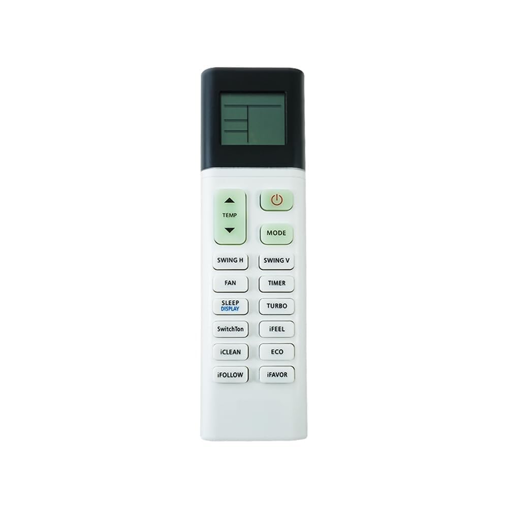 TIZOQ Remote Control Compatible for Kelvinator AC |Remote Control No.254 - Please Match The Image with Your Old Remote (White) (B0CXY6FNN5) Amazon Price History, Amazon Price Tracker