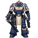 HiPlay JOYTOY Warhammer Ultramarines Titus con Laureles de Victoria JT02779 Figura de Acción Escala 1/18
