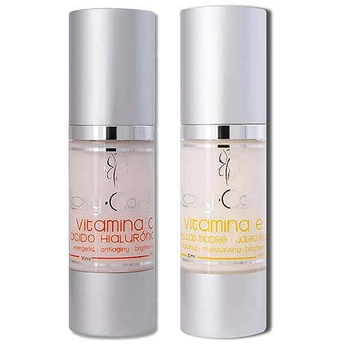 Pack Crema Facial Vitamina E con jalea Real+ Crema Facial Vitamina C