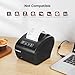MUNBYN POS Printer, Receipt Printer USB Ethernet 80MM Thermal Printer P047, Impresora térmica, Black Supermarket POS Kitchen Printer with Auto Cutter Support Cash Drawer ESC/POS Windows System