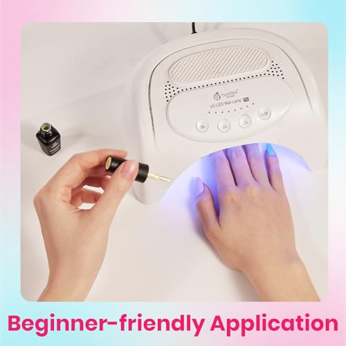 Image of Beetles 36 Colors Gel Nail Polish Set, Pastel Jelly Pink Purple White Green Gel Polish Kit with Glitter Base & Top Coat Nail Tools Soak Off UV Nail Art Salon DIY at Home Manicure Gift for Women