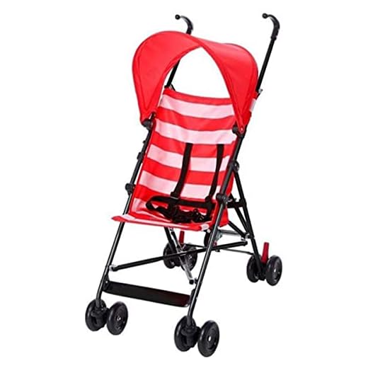 Carrinho Guarda-Chuva Baby Navy Vermelho Até 15 Kg Multikids - BB558
