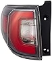 Left Driver Side Outer Tail Light Assembly - Body Mounted - Compatible with 2013-2016 GMC Acadia