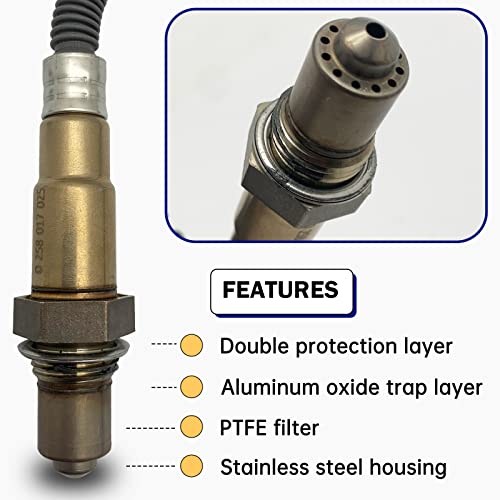 17025 0258017025 LSU 4.9 5-Wire Lambda WideBand O2 Oxygen Sensor Compatible with AEM 30-4110, 30-0300, 30-0310 - X Series AFR Inline Controller - UEGO Air and Fuel Ratio Wideband - Image 4