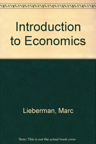 Study Guide for Introduction to Economics 0324008805 Book Cover
