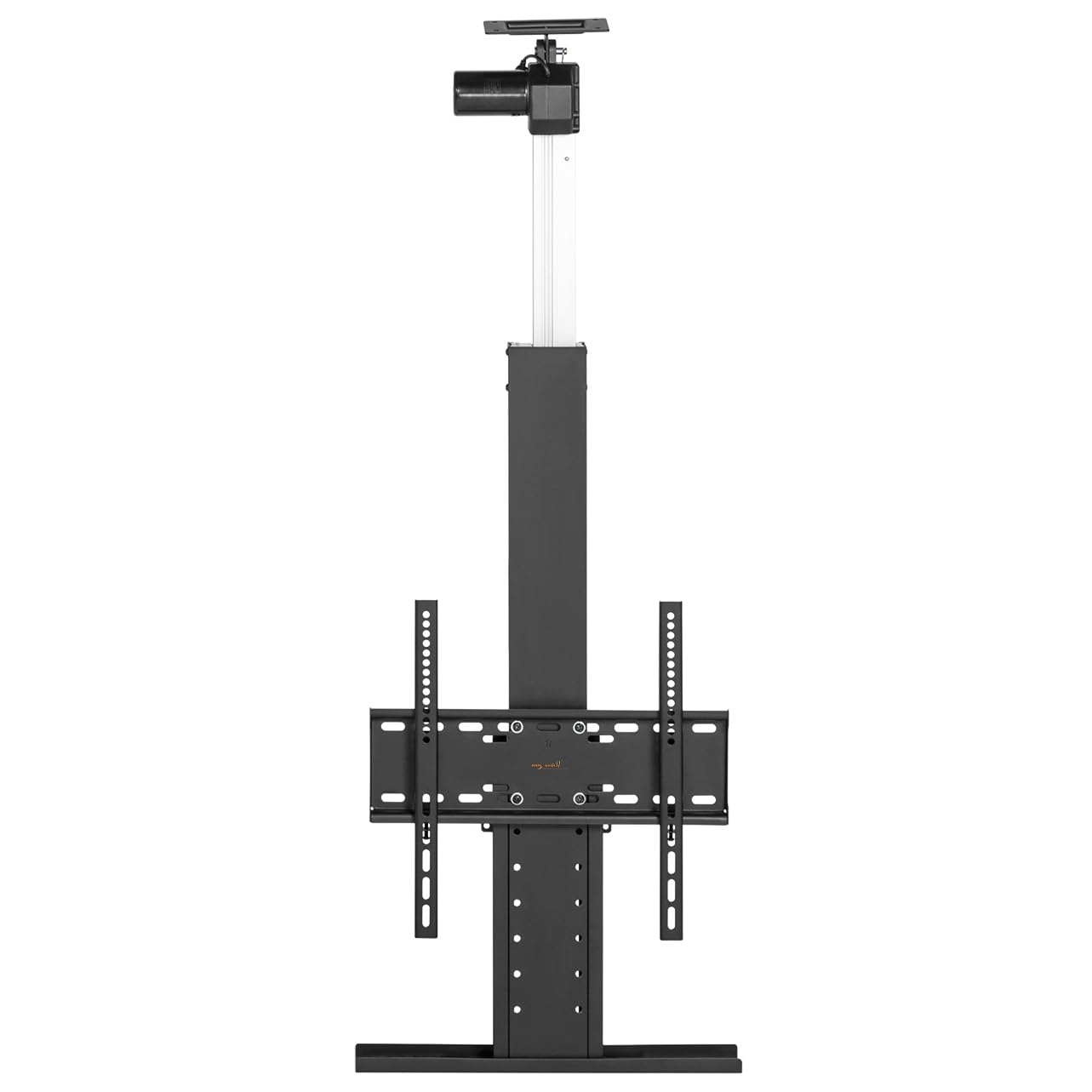 My Wall Motorisierter TV-Lift HP64L zum Einbau in die Decke, TV Deckenhalterung, Verstellbarer Höhenbereich, 32-55 Zoll, belastbar bis 45kg, mit Fernbedienung, TV Lift Elektrisch, Deckenhalterung