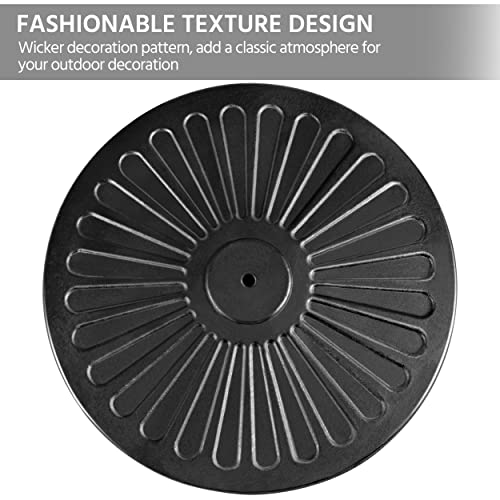 image for Yaheetech 17.5'' Antiqued Patio Umbrella Base 22-lbs Outdoor Heavy Dut