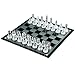 Produktbild Hochwertiges Schach Luxus Elegante K9 Kristallglas Schach Wrestling Verpackung Schachspiel International Checkers Chess Set Brettspiel Schach Kind Erwachsener ( Color : Clear , Größe : 25*25cm )