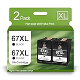 67XL Black Ink Cartridges 2...