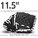 Defimob Baseball Glove, Softball Mitt, Softball Glove Youth Baseball/Softball Glove for Kids TeeBall Youth Adult Beginner Play & Training, Baseball Mitt Infield Mitts Left Hand Glove