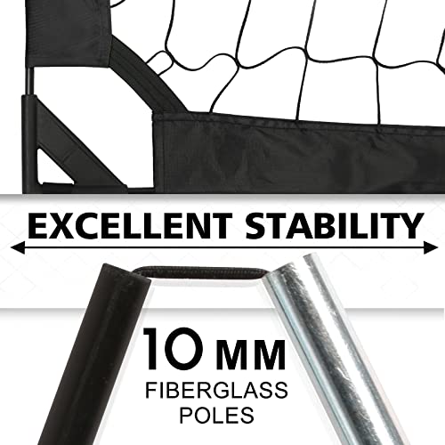 Hazacl Kid Soccer Goal For Backyard 6X4Ft Portable Soccer Net For Backyard Large Pop Up Soccer Goal Net With Carry Bag For Indoor Or Outdoor #TOP2