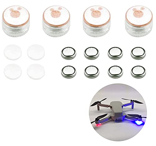 SoloGood Drone Lights Strobe Lights Anti-Collision Lighting LED Light with 2 Colors Universal DJI Mavic Mini/ 2 Pro/Mavic 2 Zoom/Mavic Air/Mavic Pro/Mavic Pro Platinum/DJI Spark All Drones