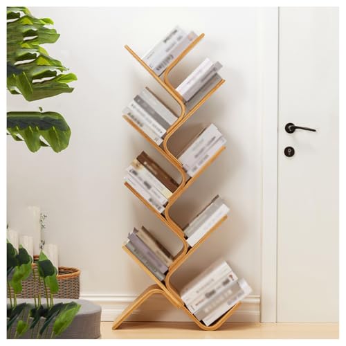 Estantería de pie con forma de árbol y 8 niveles para maximizar el almacenamiento vertical