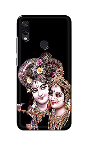 Image of PRINTFIDAA� Printed Hard Back Cover Case for Mi Redmi Note 7 | Mi Redmi Note 7 Pro | Mi Redmi Note 7S Back Cover (Radha Krishna) -2808