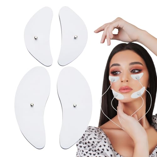 Massaggiatore viso rassodante | Massaggiatore muscolare con stimolazione EMS 8 modalità - Stimolatore muscolare facciale a microcorrente, strumento di sollevamento per il dimagrimento del viso