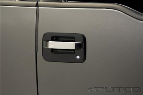 Putco Chrome Door Handle Covers for Ford F150 4DR (Center Section Only)
