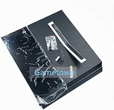 New Replacement Top Upper & Bottom Cover Full Housing Shell Case Cover for PS4 1000 1100 1106 1109 Console Black