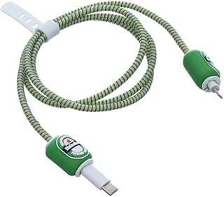 مجموعة واقي كابل سيليكون من جي-باور، غطاء واقي مرن ضد التشابك، تصميم عبوة مشروب ثلاثي الأبعاد، مناسب لجميع الشواحن، مجموعة من 4 قطع