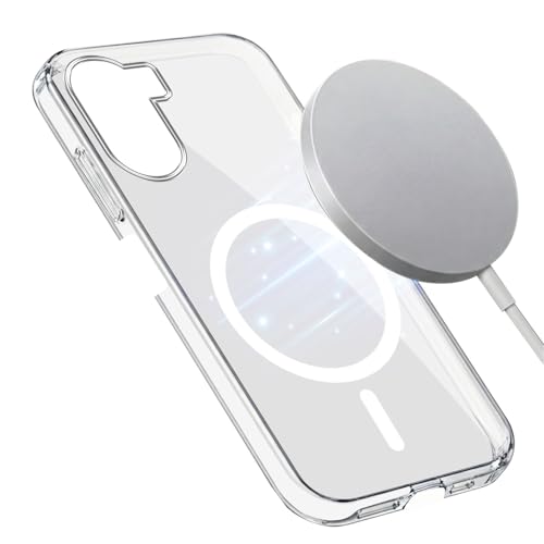 Image of Jkobi Lifetime Anti-Yellow MagSafe Compatible Clear Back Cover Case for Vivo Y56 5G (Sleek Hard Crystal | Shockproof and Camera Protection)