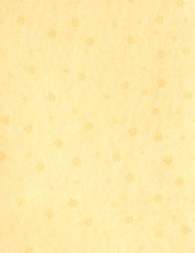 Japanese Tissue Paper 8 1/2 x 11 - Ino Daisy Apricot